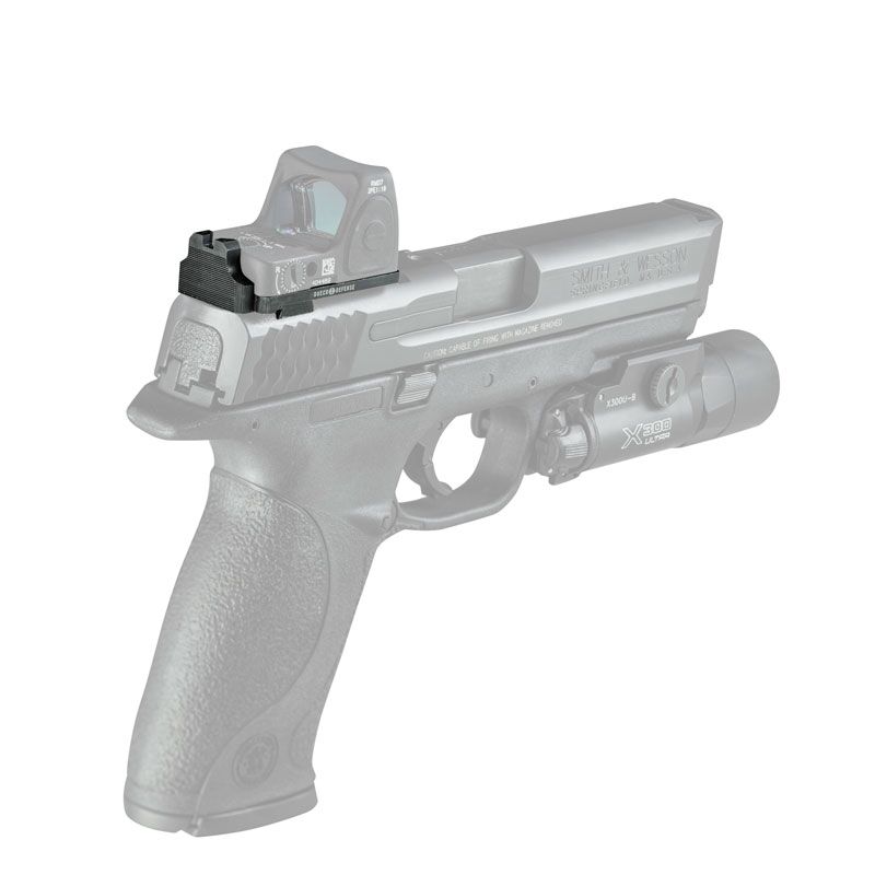 RBU 2 Dot Tritium + Trijicon RMR RM06 700039 Type 1 for Smith & Wesson M&P