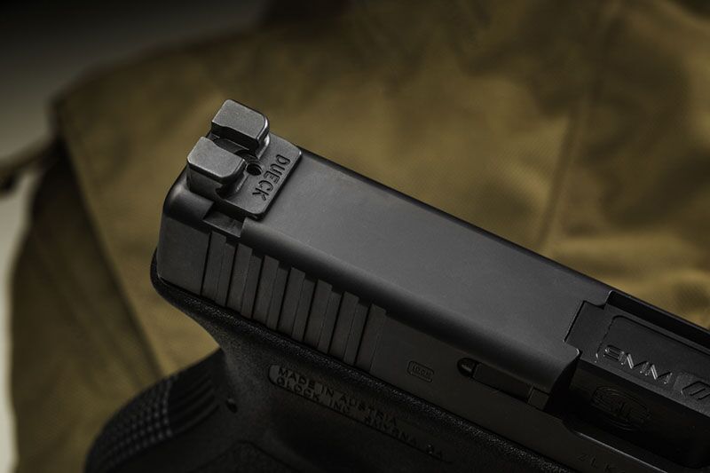 Dueck Fixed Rear Sight - Set (Fiber Optic) - Image 3