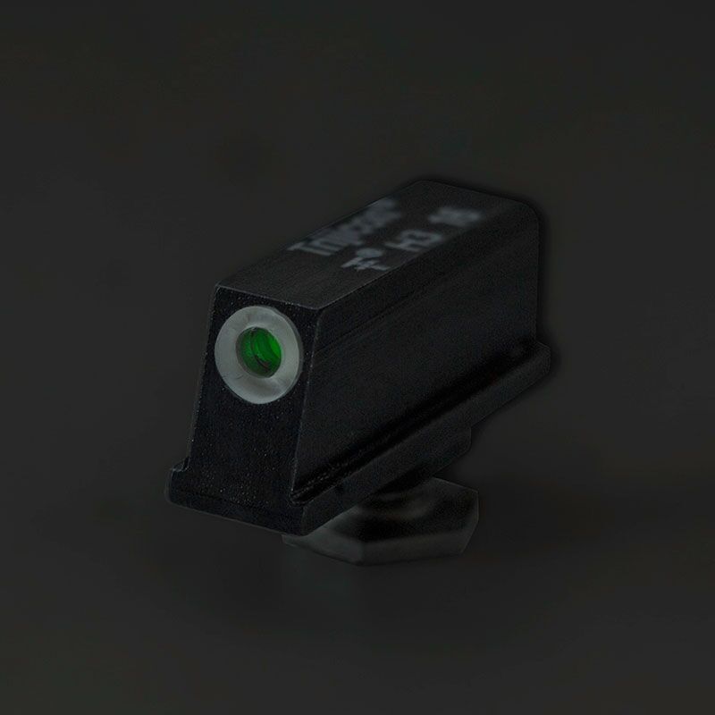 Dueck Fixed Rear Mini (DFRM) - Tritium Night Sight - Image 3