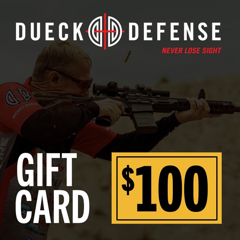 Dueck Defense Gift Card - $100
