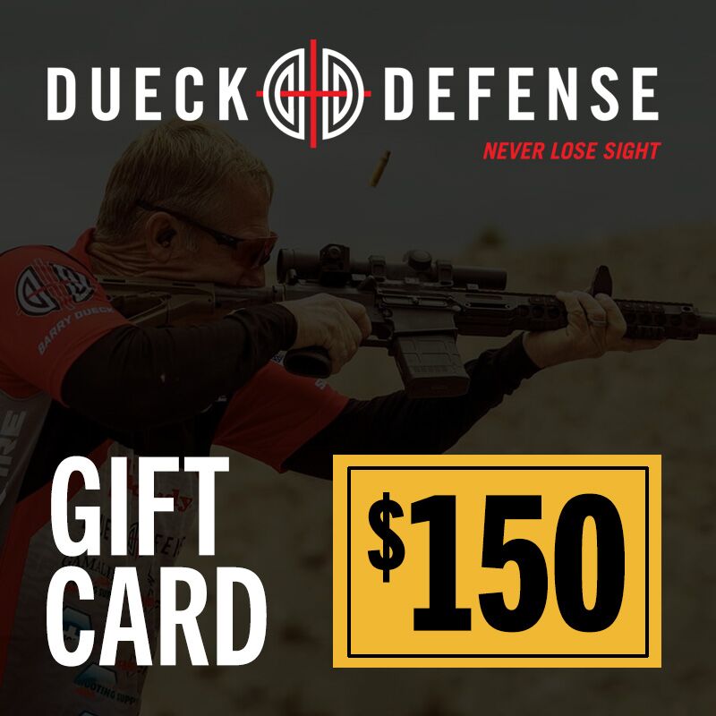 Dueck Defense Gift Card - $150
