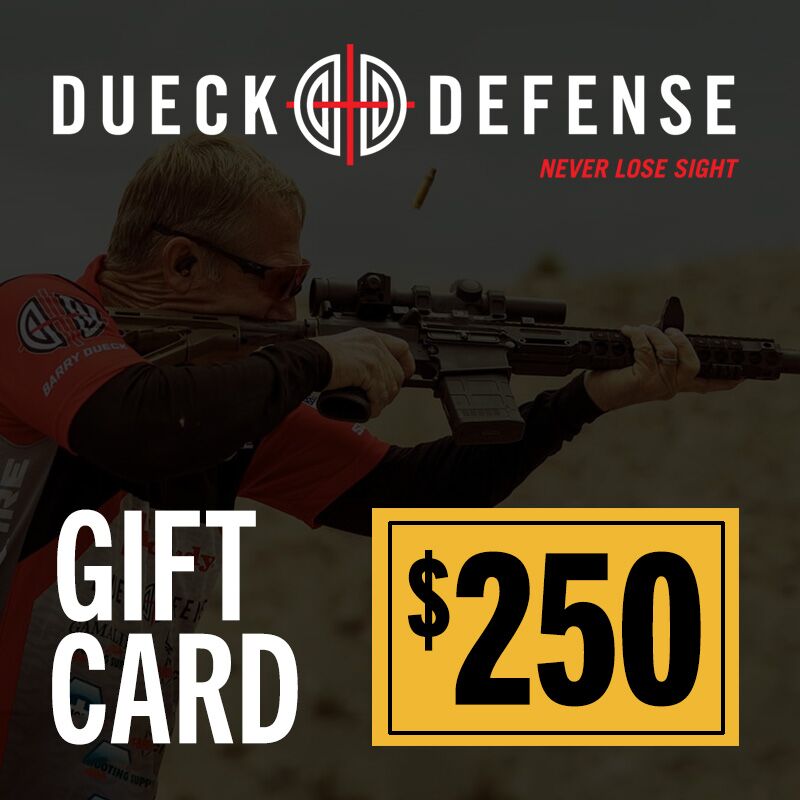 Dueck Defense Gift Card - $250