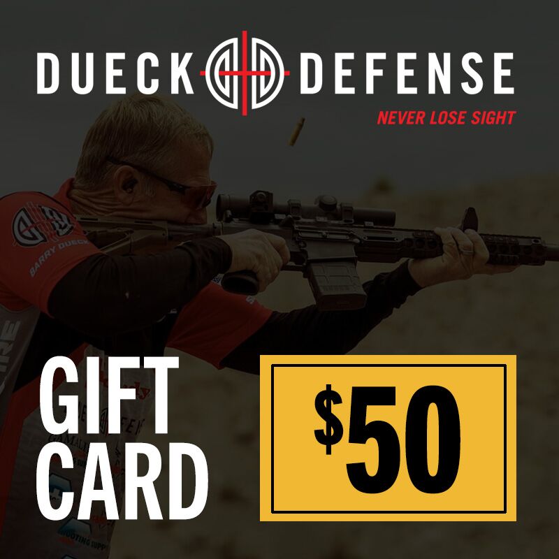 Dueck Defense Gift Card - $50