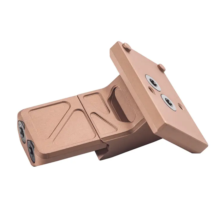 Dueck Defense offset optic mount (RTM) – 45-degree transition mount for Picatinny rails